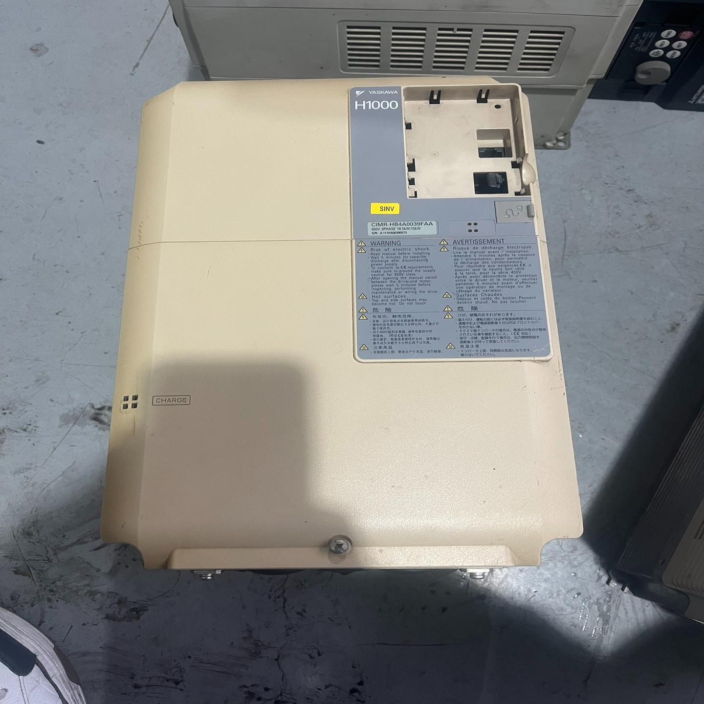 安川H1000变频器 CIMR-HB4A0039FAA（崽载电子）