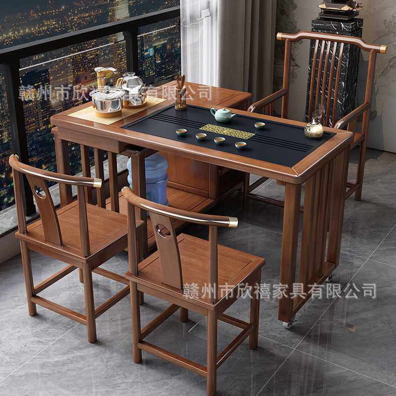 新款直销阳台旋转茶桌家用可移动小型茶台实木喝茶桌椅组合多功能,商业/办公家具,茶台/茶桌,淘宝优惠券,粉丝福利购,淘宝优惠卷