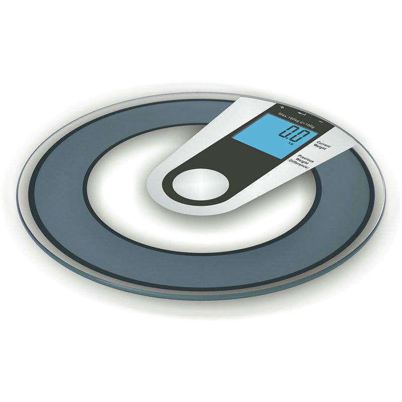 新款直销迷你电子人体称体重电子秤家用人体电子秤圆形玻璃电子秤