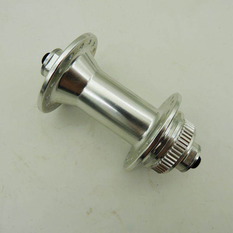 新款直销山地自行车铝合金花鼓 32孔中锁碟刹 轴承前花鼓 培林快