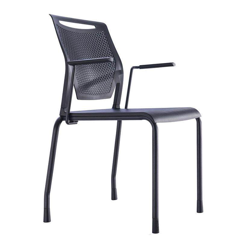 新款直销培训会议椅简约职员办公洽谈桌椅子无扶手靠背椅会议室办