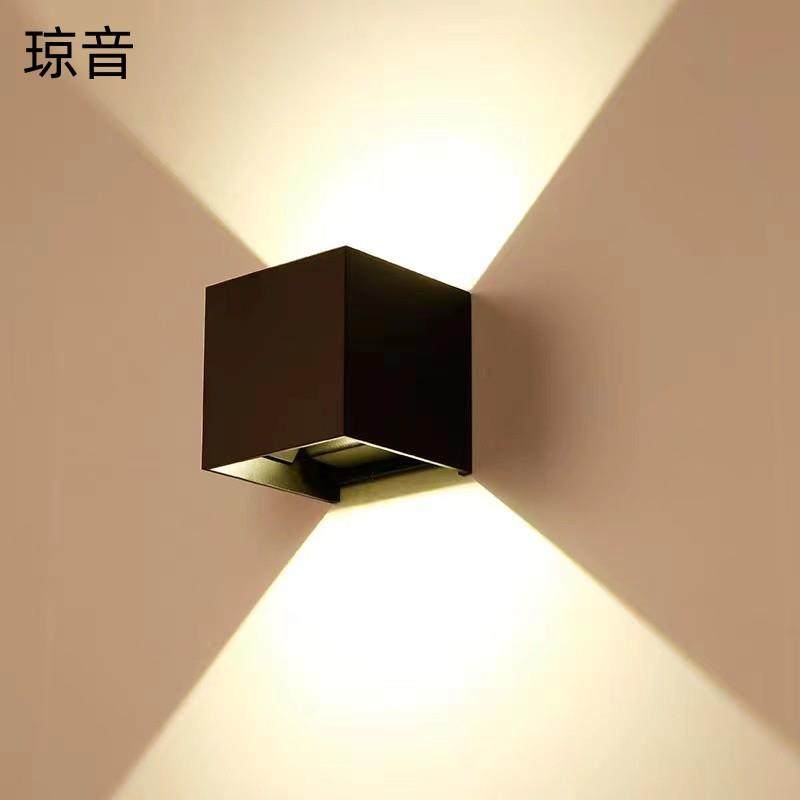 新款直销四叶户外防水壁灯室内床头壁灯店铺背景装饰壁灯阳台装饰