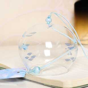 新款直销江户风铃一帆风顺玻璃风铃Glass chime外贸原单速卖通定