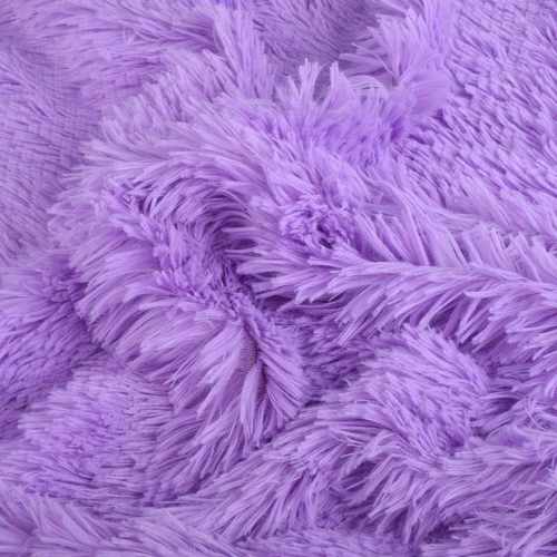 新款直销现货35-40mm长毛PV绒面料布宠物窝抱枕面料海派绒滚束毛