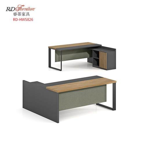 新款直销直供办公桌总裁桌简约现代时尚经理桌单人桌椅加厚组合大