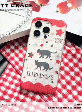 绯红特调IMD双层磨砂高级iPhone16promax原创设计ins风15苹果17promax新款手机壳适用13防摔耐脏14保护套小众