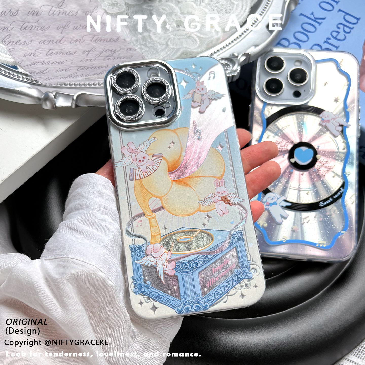 天使乐坊原创IMD烟花苹果17promax新款手机壳iPhone16高级感全包防摔适用15promax保护套情侣小众闪粉创意