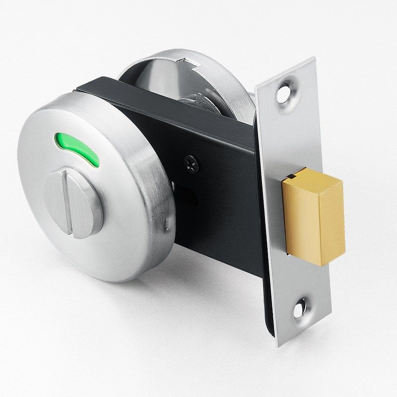 公共厕所卫生间隔断五金配件门锁304不锈钢插T销锁洗手间指示锁,基础建材,机械门锁,淘宝优惠券,粉丝福利购,淘宝优惠卷