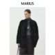 MARIUS Omate设计系列 小湖羊2.0天然皮草宽松双面穿外套马甲帽子