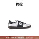 P448 秋冬系列 板鞋 MONZA女款 黑银撞色Logo尾标休闲运动鞋