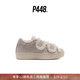 P448 秋冬系列 尾绒面休闲运动板鞋 VENICE女款 仿羊羔毛饰边Logo鞋