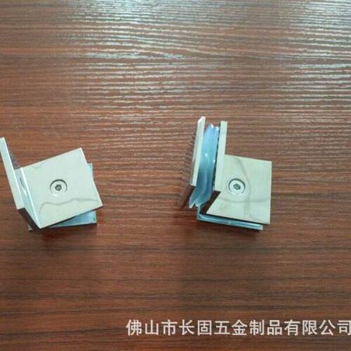 长固ST-C004不锈钢精铸玻璃固定夹淋浴房玻璃隔断码浴室角码