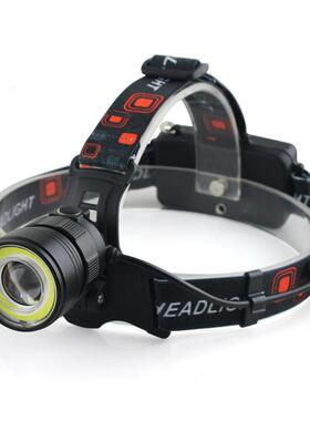 感钓应头灯led鱼灯T6强光户外COB头矿V27充电灯远射变焦钓鱼头灯