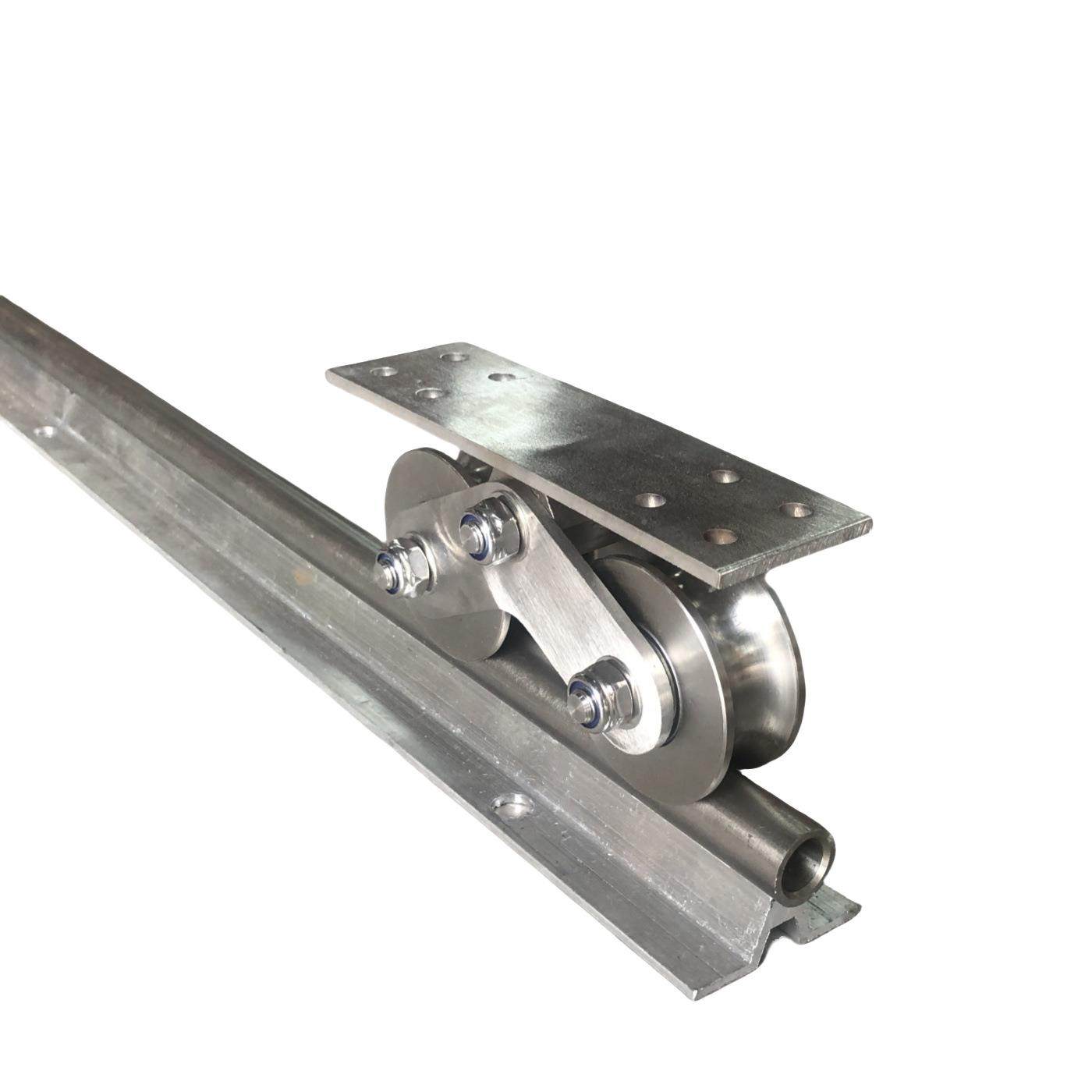 全轮304钢印定不锈钢带板双庭院门平移重门轨道轮带轴承高承滑轮,基础建材,滑轮,淘宝优惠券,粉丝福利购,淘宝优惠卷