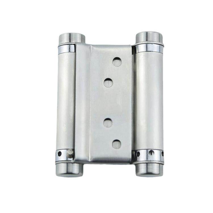 3寸4寸5寸不锈钢双向合页双开弹簧合页牛仔门栅栏自动关门合页