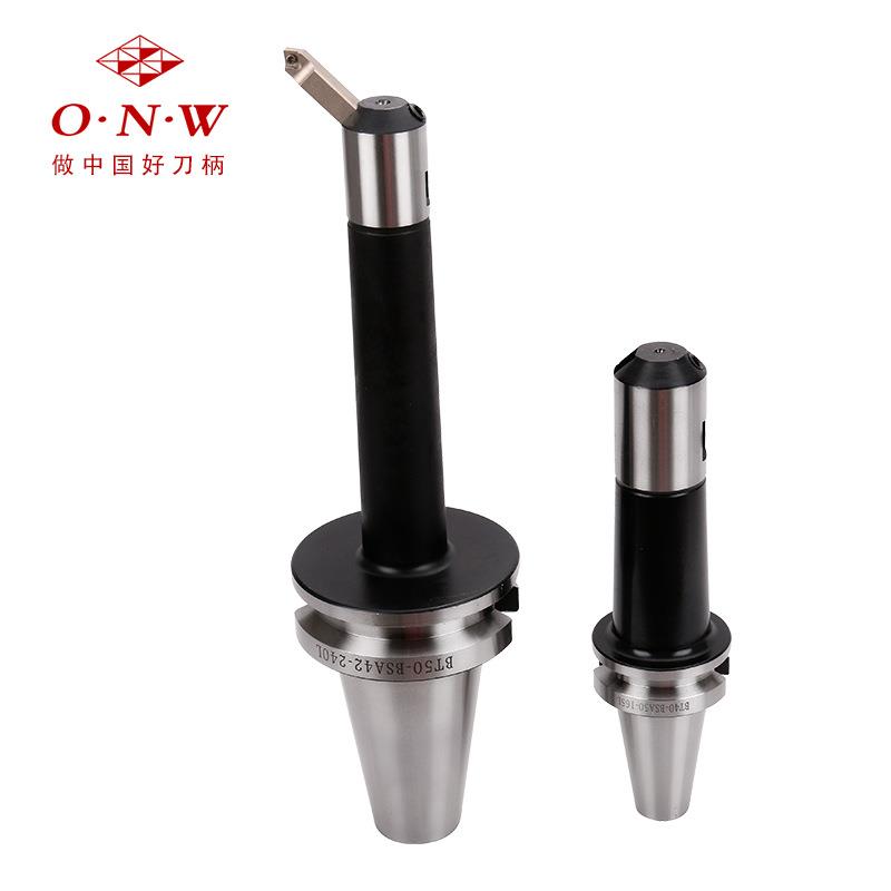 BT-BSA盲孔45度加长可调式镗孔刀柄CNC加工中心45°粗塘刀杆