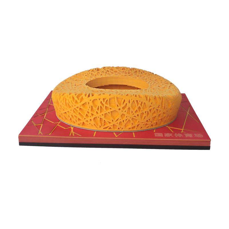 网红礼物现货3d立体纸雕便签全景鸟巢模型纸雕创意3D便利贴礼品,文具电教/文化用品/商务用品,便签本/便条纸/N次贴,淘宝优惠券,粉丝福利购,淘宝优惠卷