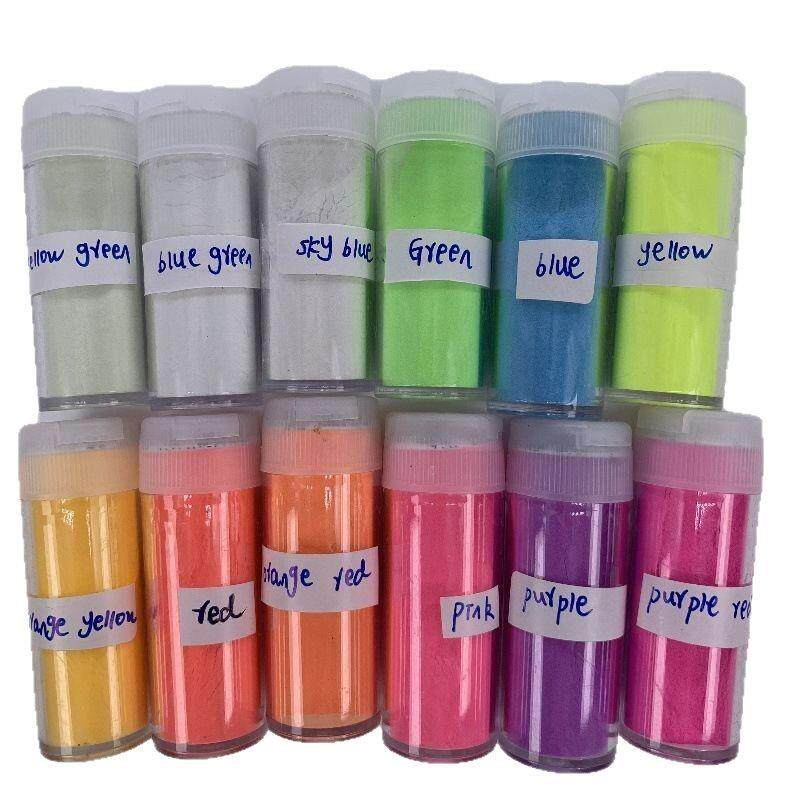 宝莱工厂直销超亮夜光粉注塑用丝印用长效油性夜光粉发光粉