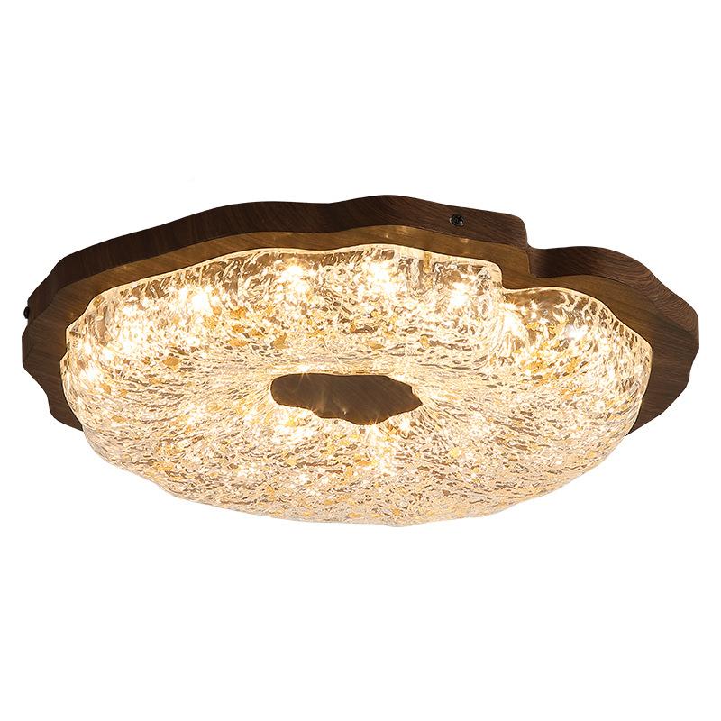 中古卧室顶美式复古书房灯金箔71设计师洋风灯主南吸卧吸顶灯具51