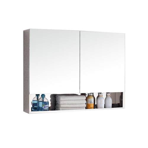 厂家供应挂墙式不锈钢镜柜简约现代卫生间加厚浴室镜柜7093