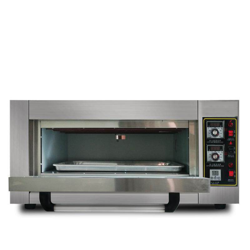 电烤箱商用大容量大型一二三层二四六九盘烤红薯披萨机燃气烤箱炉