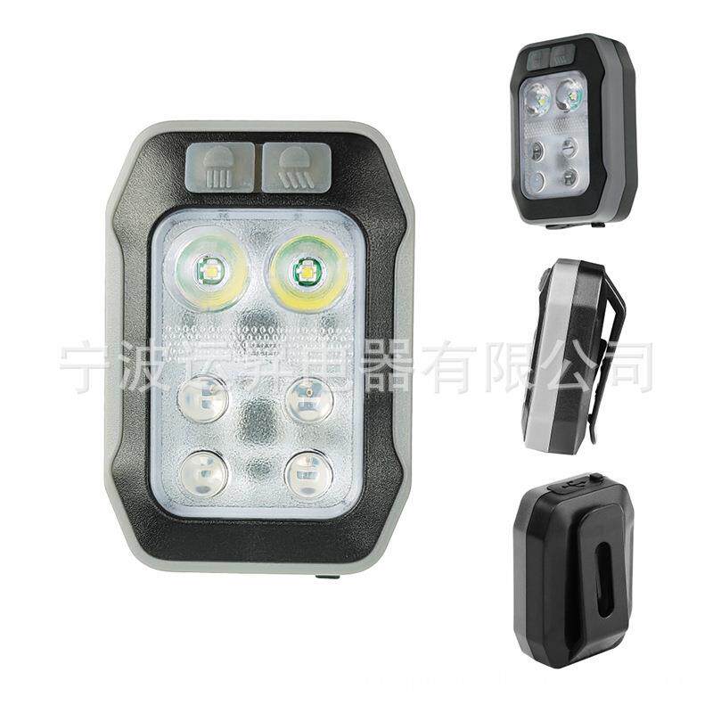 户外跑步骑行LED安全警示灯尾灯照明信号灯夜跑LED应急灯热销