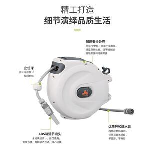 厂家供应肯德姆卷管器10米20米30米壁挂式180度旋转自动伸缩水鼓