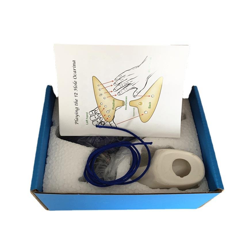 艺热销乐器12孔中C调DLP陶笛塞尔达传说音陶工笛品陶笛