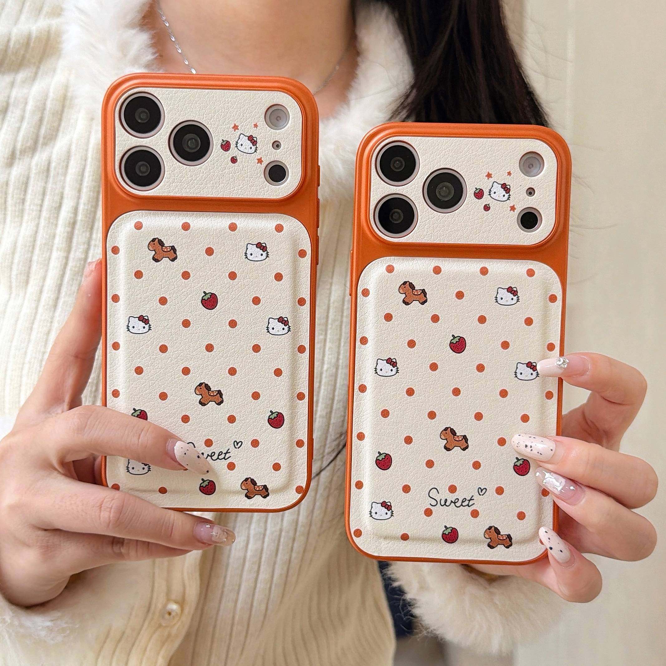 波点哈喽kitty猫小马苹果17promax手机壳iPhone16pro防摔15卡通14,个性定制/设计服务/DIY,手机壳/保护套定制,淘宝优惠券,粉丝福利购,淘宝优惠卷