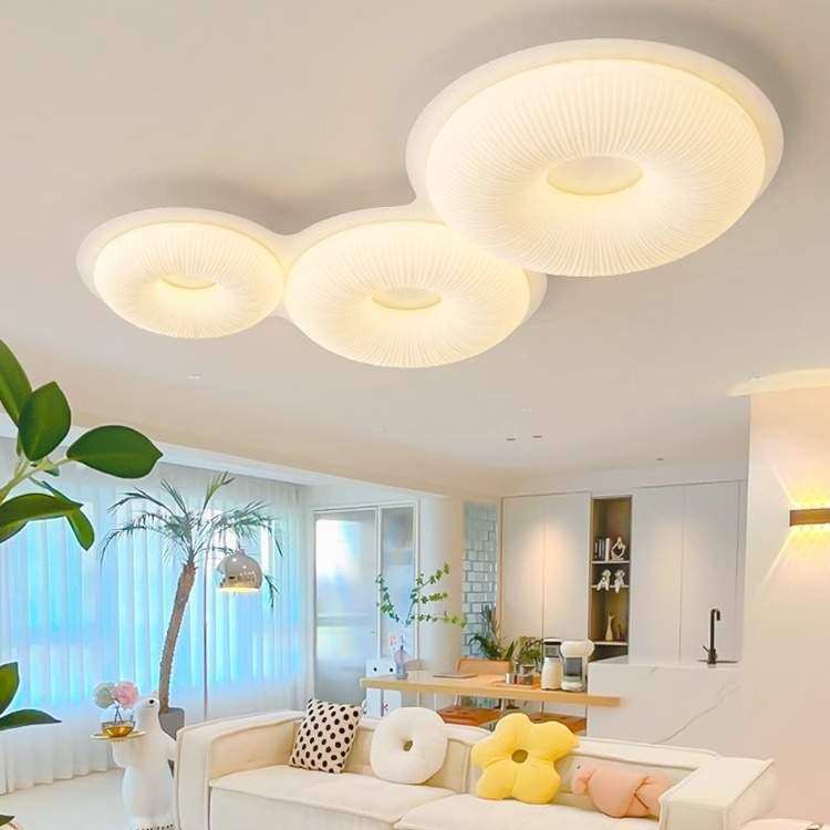 客厅灯吸顶灯现代简约大气奶油风全光谱护眼主卧室广东中山灯具,3C数码配件,USB灯,淘宝优惠券,粉丝福利购,淘宝优惠卷