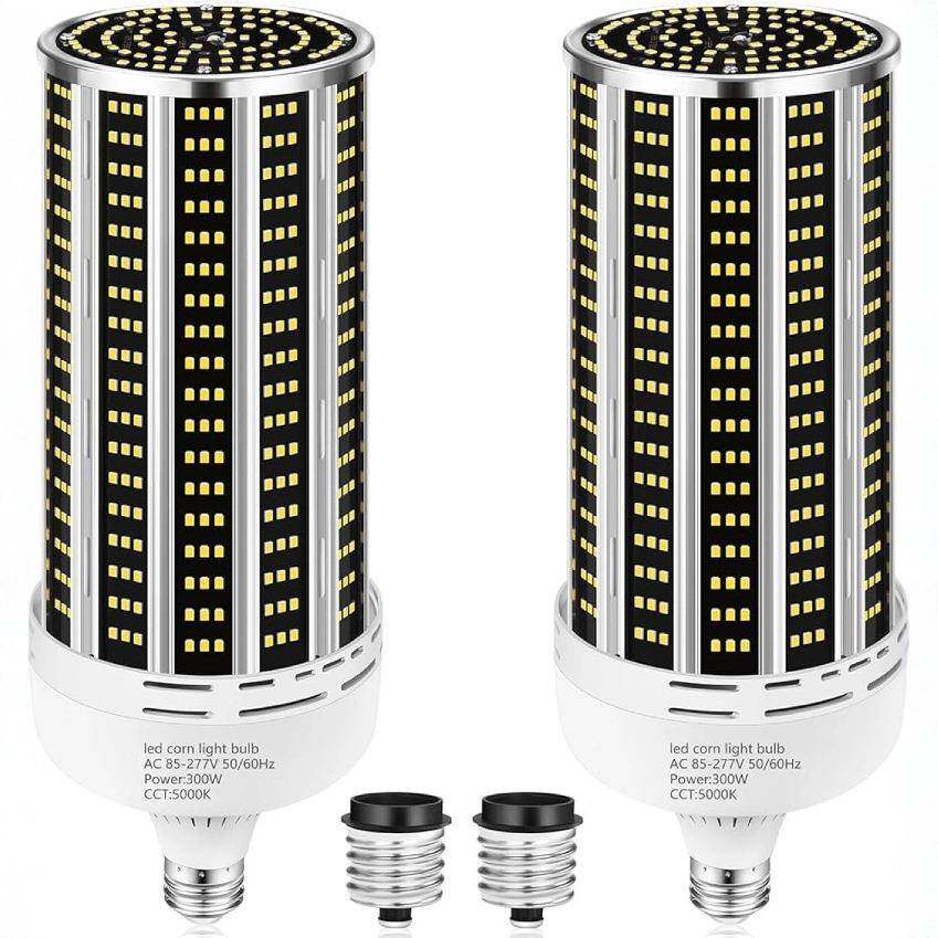 led双排铝材玉米灯e27家用e40螺口工厂车间照明80w150w大功率灯泡