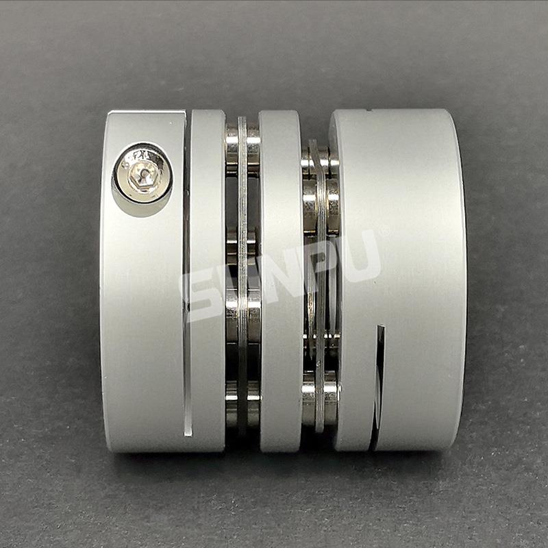 SFC19WS丝杆导轨模组滑台伺服步进电机高精密双膜片联轴器