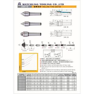 原装 MT4活动顶针 台湾顶针合金顶针回转顶针8515NKA