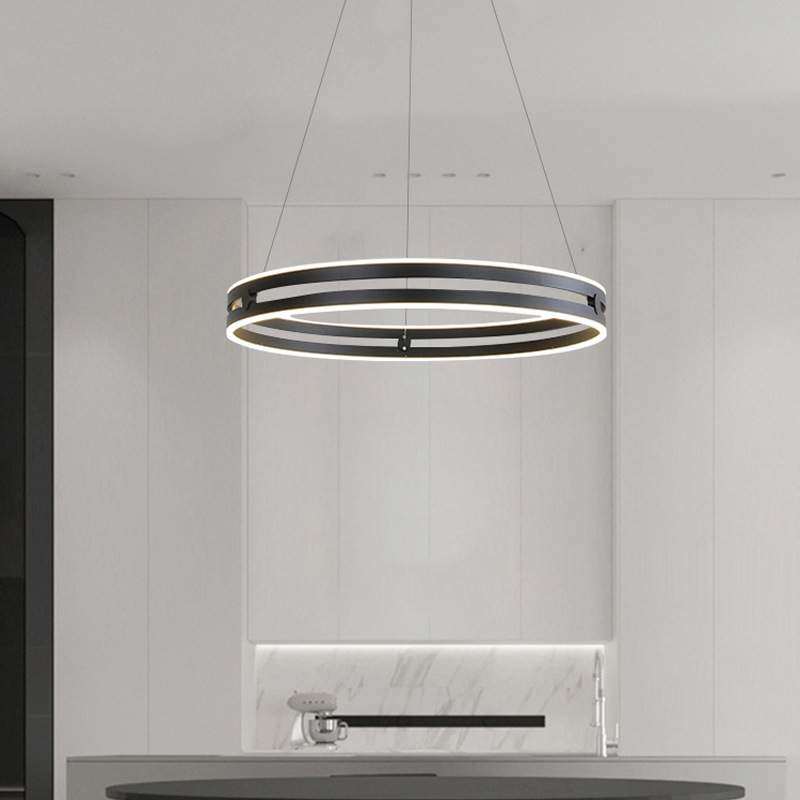 意式极简客厅吊灯设计师北欧黑色圆环高级感现代简约轻奢卧室主灯,鲜花速递/花卉仿真/绿植园艺,割草机/草坪机,淘宝优惠券,粉丝福利购,淘宝优惠卷