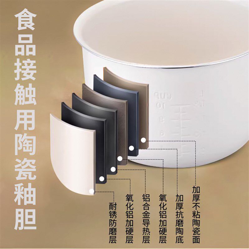 锅宝宝电压力锅家用智n能小型1.8L不锈钢内胆新款迷你电高压锅饭