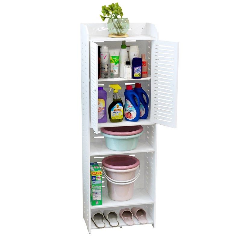 浴室卫生间置物架落地式脸盆架厕所放盆收纳架子洗手间收纳柜防水