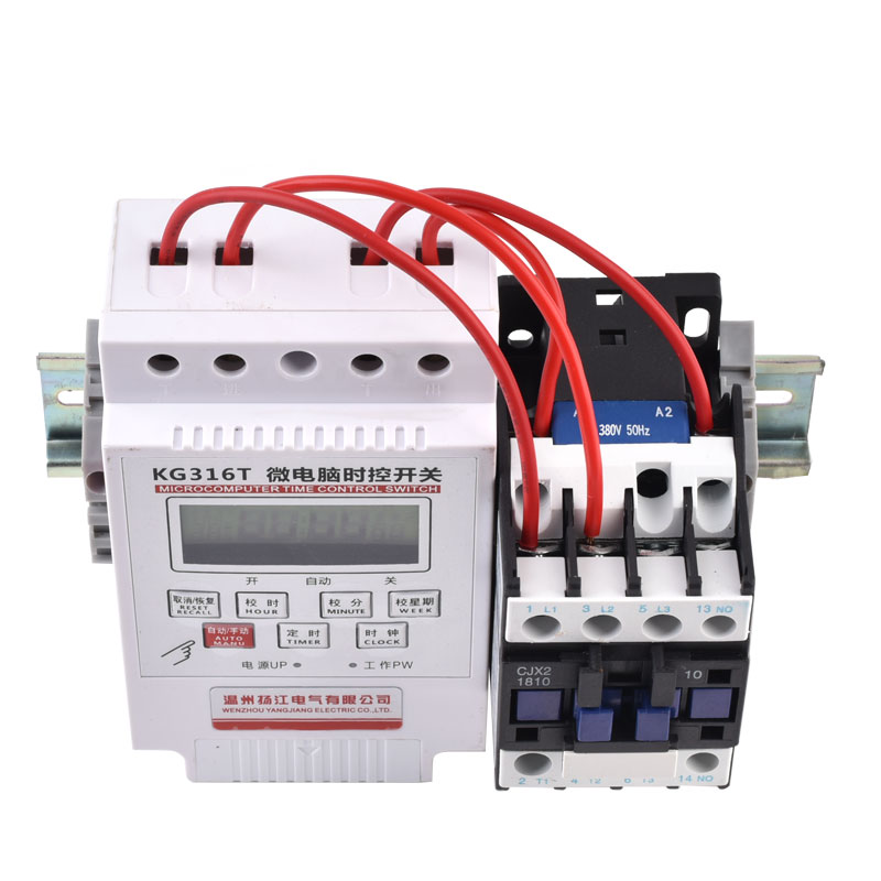 三相定时开关e380V水泵增氧机电动机风机大功率时控开关时间控制