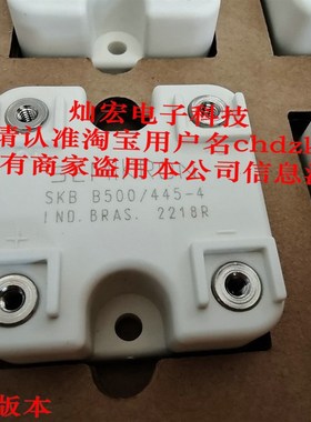 全新原装 快恢复整模块SKBB500/445-4 SKB B500/445-4拍联系库存