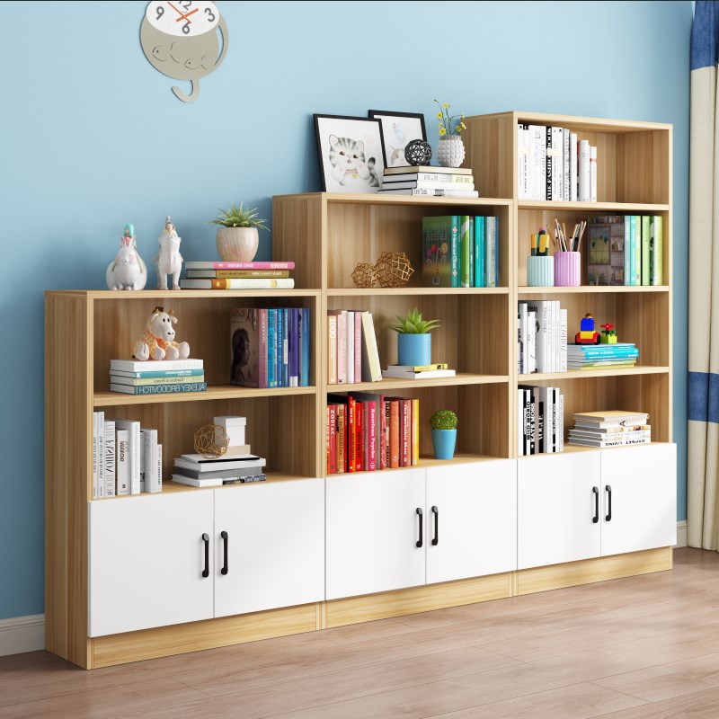 书架书柜置物架现l代简约客厅落地收纳架经济型学生家用组合小书