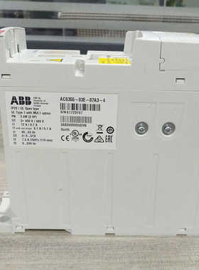 ACS355-03E-07A3-4 ABB 3KW 变频器 全新 现货 ACS35503E07A34~议