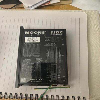 SSDC03-R  鸣志 MOONS 步进伺服驱动器  拆机~议价