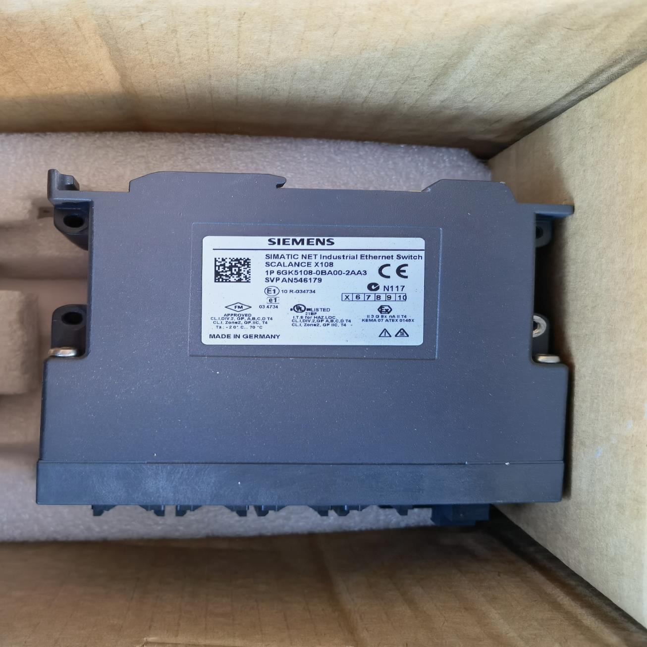 议~纯新6GK5108-0BA00-2AA3