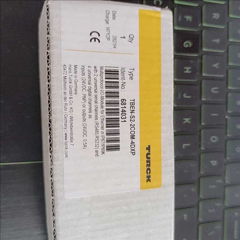 TURCK 图尔克总线模块TBEN-S2-2COM-4DXP（崽载电子）