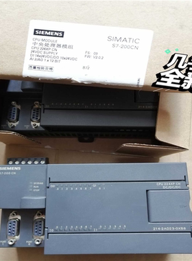 PLC 224XPCN  DC DC DC做新设备剩余~议价