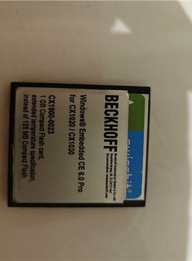 （议价）ckhoff 倍福二手存储模块 CX1020 CX103