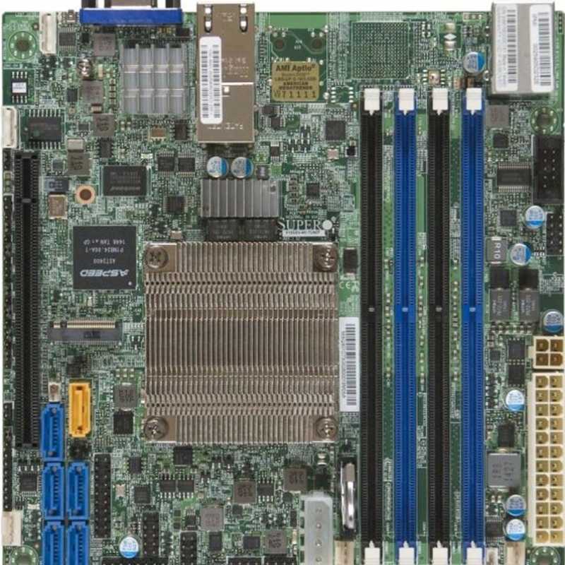 议价议价X10SDV-4C-TLN2F主板,x nas 双万兆 ipmi M.2 XEON D~议