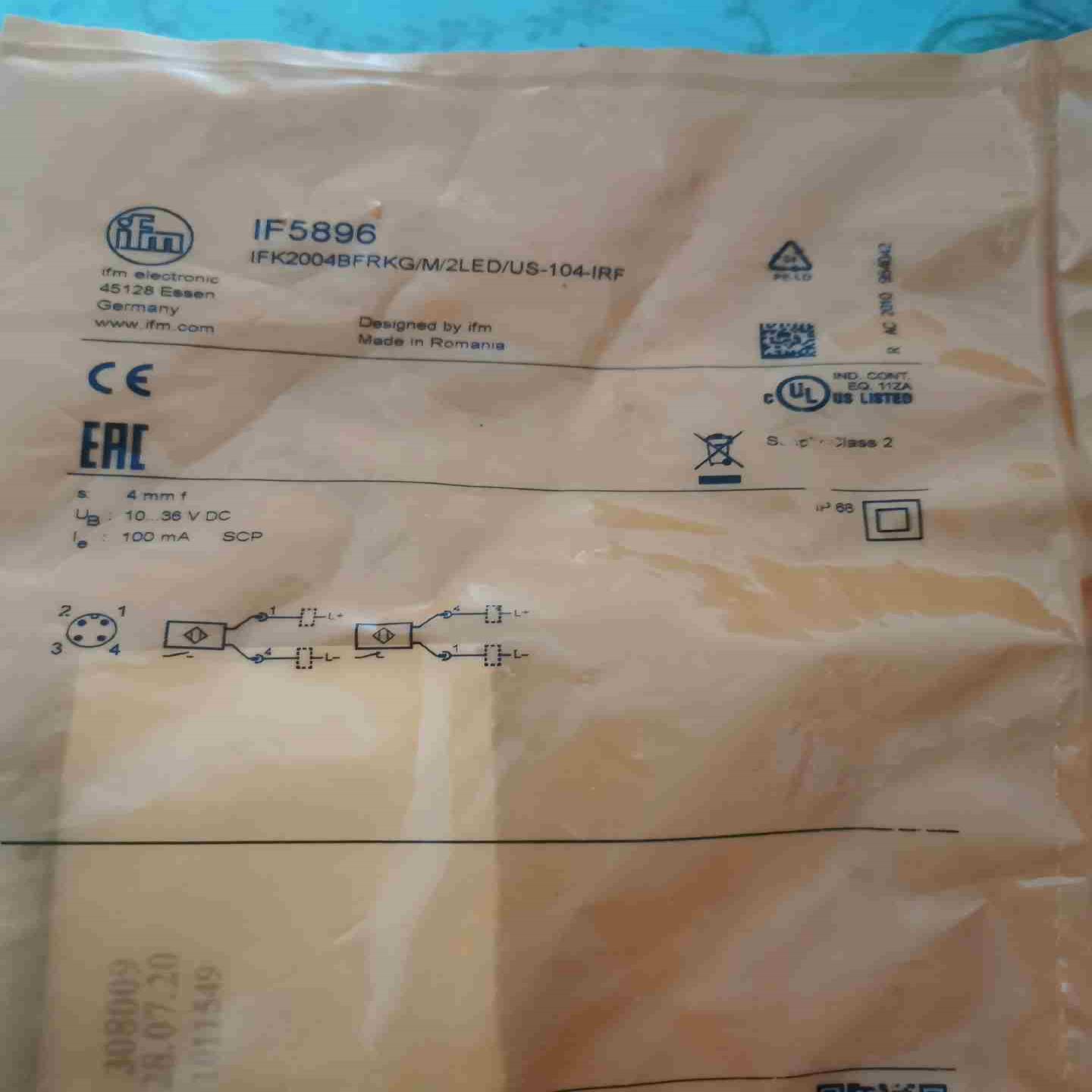 易福门IF5896议价