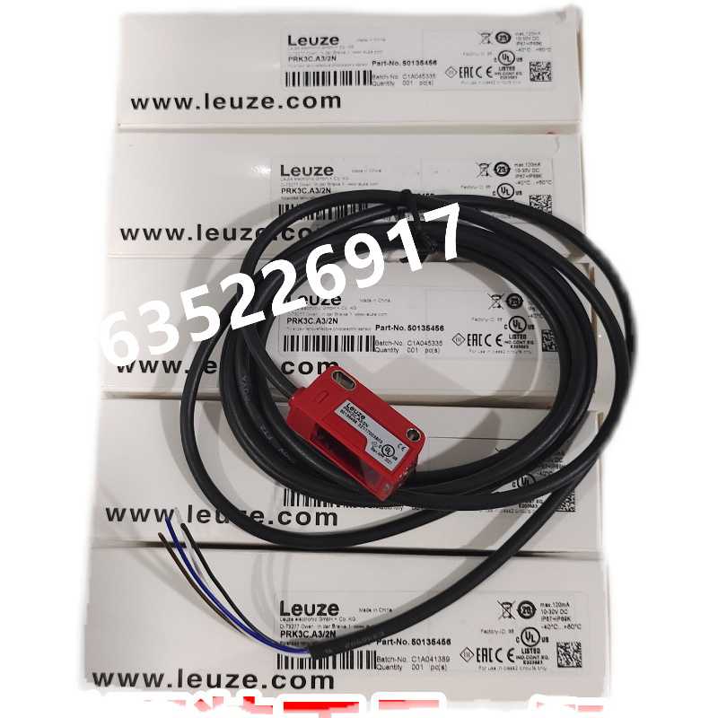 原装全新Leuze劳易测物体探测开关传感器GS04M/P-30-S8槽型传感器