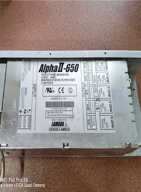 Alpha -650开关电源TDK-Lambda（基数电子）