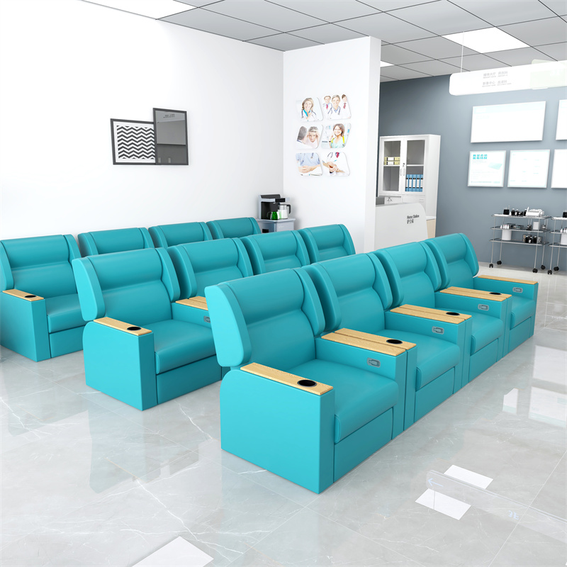 医院输液椅高档医疗诊所用输液沙发单人可躺豪华候诊等候点滴座椅